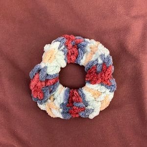 Handmade crochet scrunchies